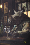 Michael Godard Michael Godard Rhino Wine (G)